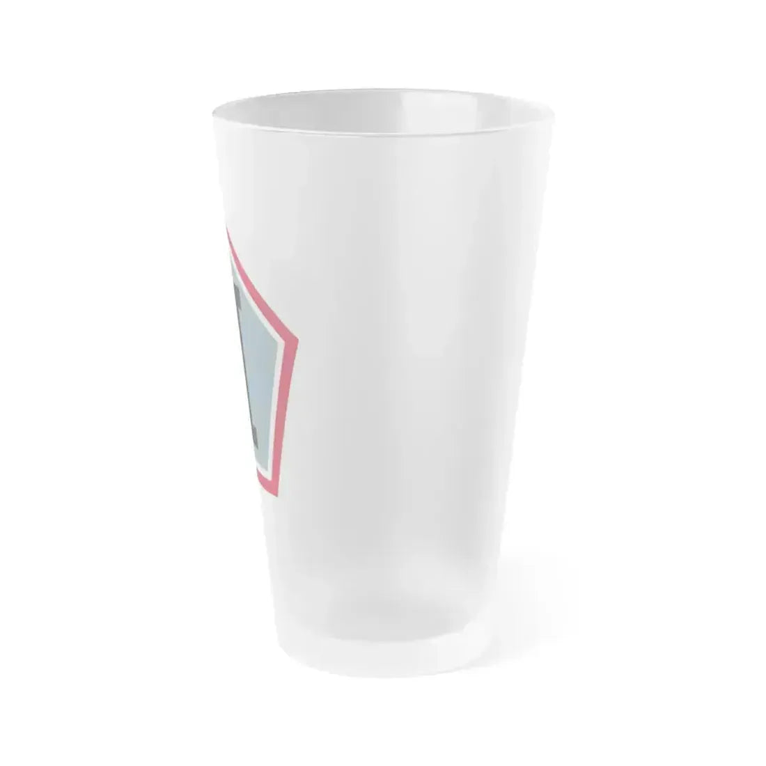 1 Group (U.S. Army) Frosted Pint Glass 16oz - Go Mug Yourself