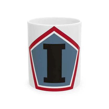 1 Group (U.S. Army) White Coffee Mug 11oz - Go Mug Yourself