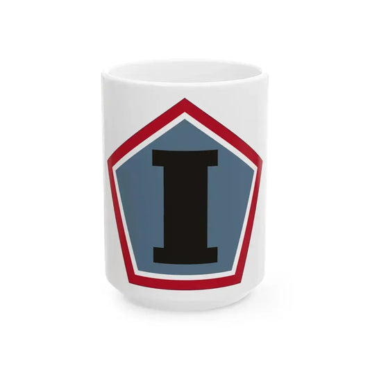 1 Group (U.S. Army) White Coffee Mug 15oz - Go Mug Yourself