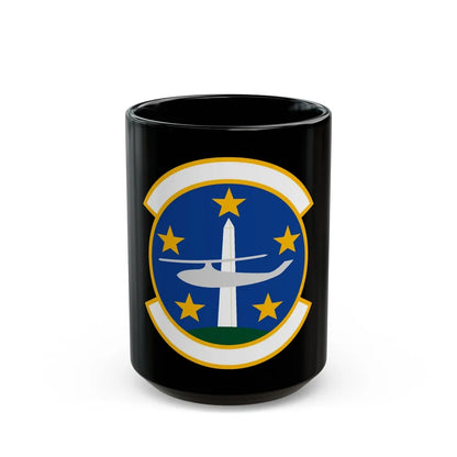 1 Helicopter Squadron (U.S. Air Force) Black Coffee Mug-15oz-Go Mug Yourself