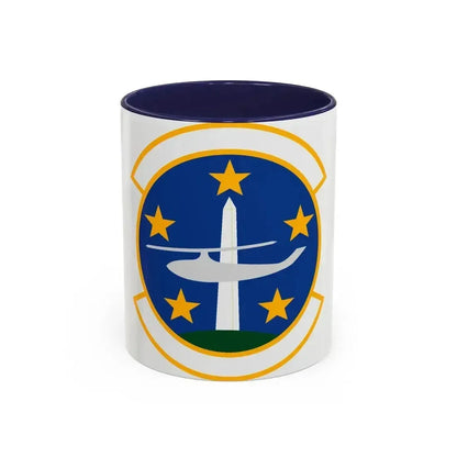 1 Helicopter Squadron (U.S. Air Force) Accent Coffee Mug 11oz Navy - Go Mug Yourself