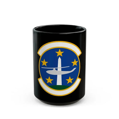 1 Helicopter Squadron (U.S. Air Force) Black Coffee Mug 15oz - Go Mug Yourself