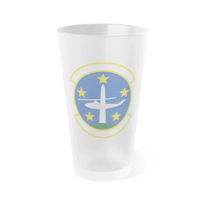 1 Helicopter Squadron (U.S. Air Force) Frosted Pint Glass 16oz Default Title - Go Mug Yourself