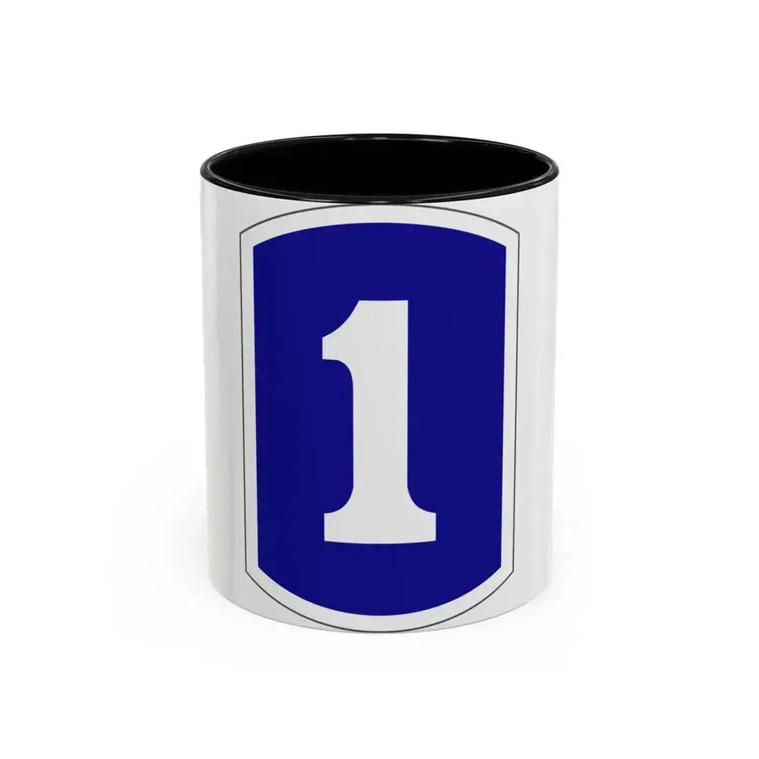 1 Infantry Brigade (U.S. Army) Accent Coffee Mug 11oz Black - Go Mug Yourself