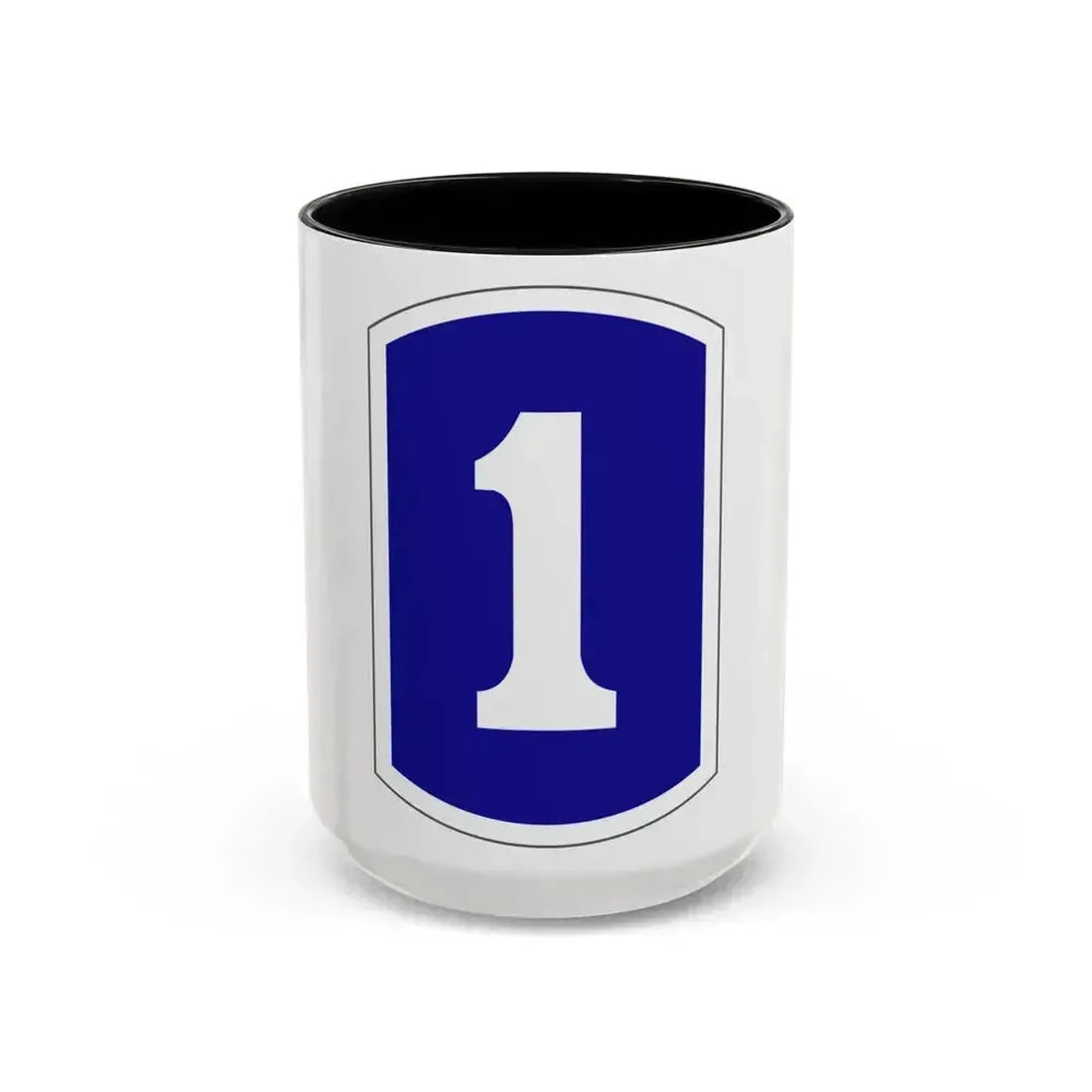 1 Infantry Brigade (U.S. Army) Accent Coffee Mug 15oz Black - Go Mug Yourself