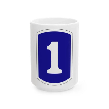 1 Infantry Brigade (U.S. Army) White Coffee Mug 15oz - Go Mug Yourself