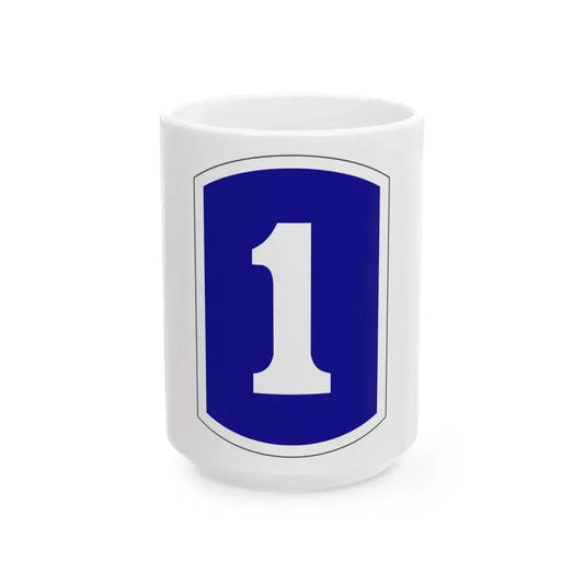 1 Infantry Brigade (U.S. Army) White Coffee Mug 15oz - Go Mug Yourself