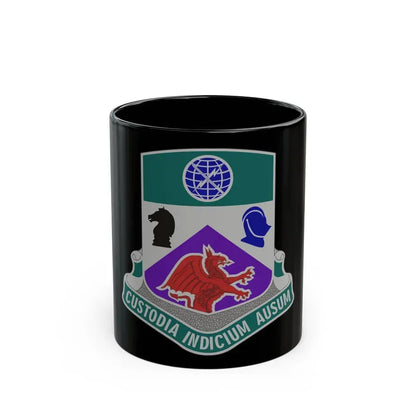 1 Information Operations Battalion 2 (U.S. Army) Black Coffee Mug 11oz - Go Mug Yourself