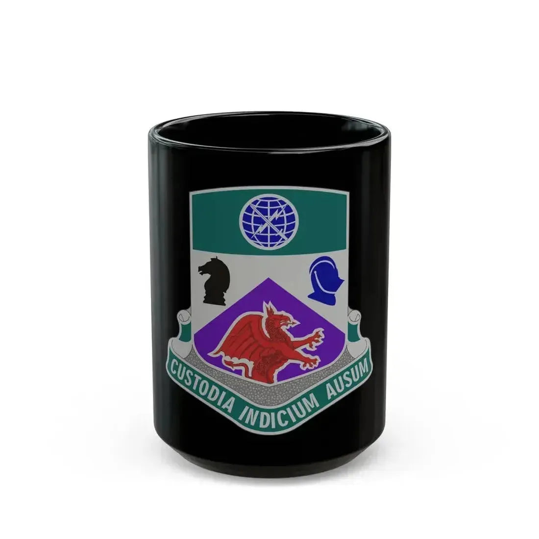 1 Information Operations Battalion 2 (U.S. Army) Black Coffee Mug 15oz - Go Mug Yourself