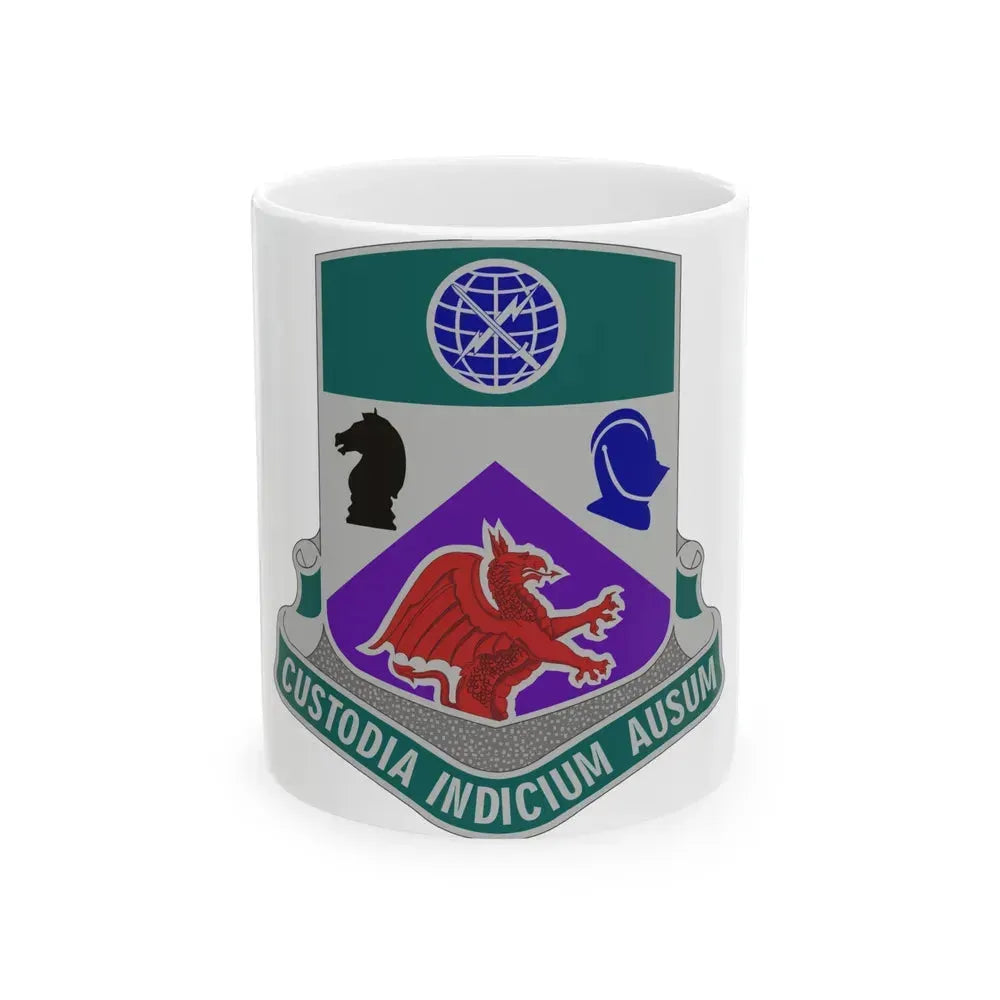 1 Information Operations Battalion 2 (U.S. Army) White Coffee Mug 11oz - Go Mug Yourself