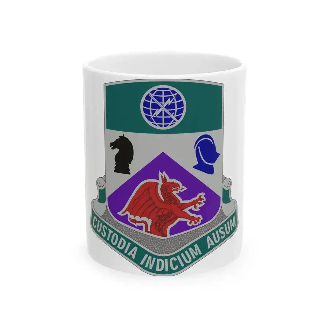 1 Information Operations Battalion 2 (U.S. Army) White Coffee Mug 11oz - Go Mug Yourself