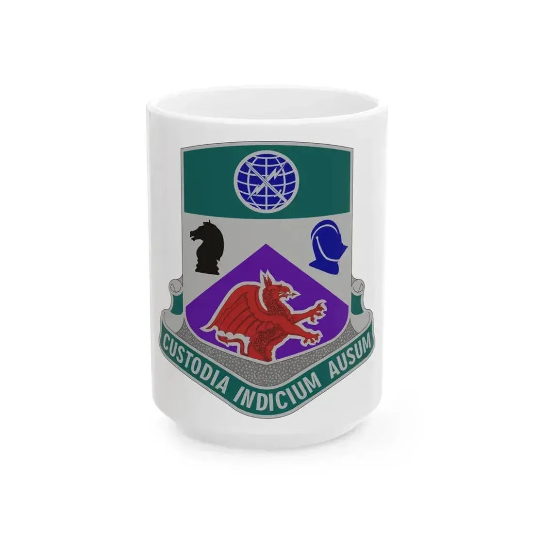 1 Information Operations Battalion 2 (U.S. Army) White Coffee Mug 15oz - Go Mug Yourself
