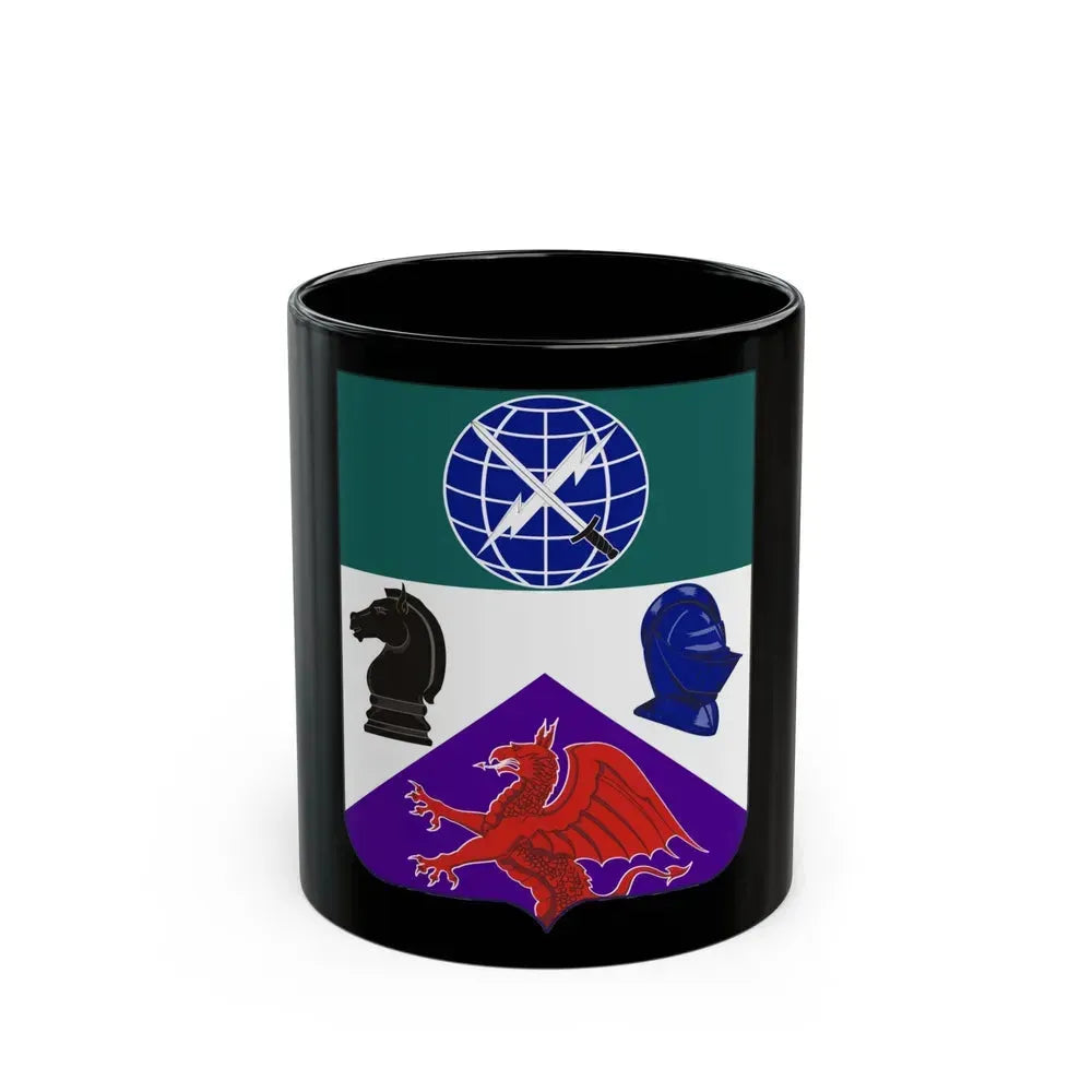 1 Information Operations Battalion 3 (U.S. Army) Black Coffee Mug 11oz - Go Mug Yourself