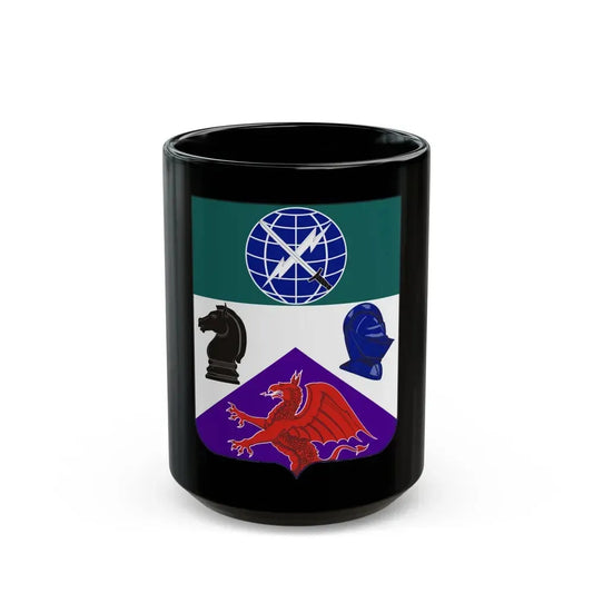 1 Information Operations Battalion 3 (U.S. Army) Black Coffee Mug 15oz - Go Mug Yourself