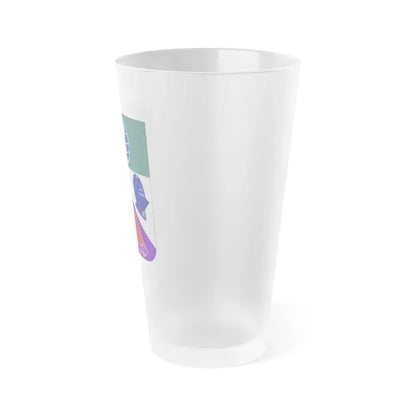 1 Information Operations Battalion 3 (U.S. Army) Frosted Pint Glass 16oz - Go Mug Yourself