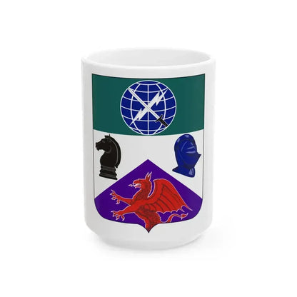 1 Information Operations Battalion 3 (U.S. Army) White Coffee Mug 15oz - Go Mug Yourself