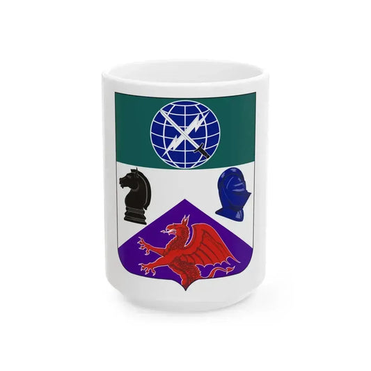 1 Information Operations Battalion 3 (U.S. Army) White Coffee Mug 15oz - Go Mug Yourself
