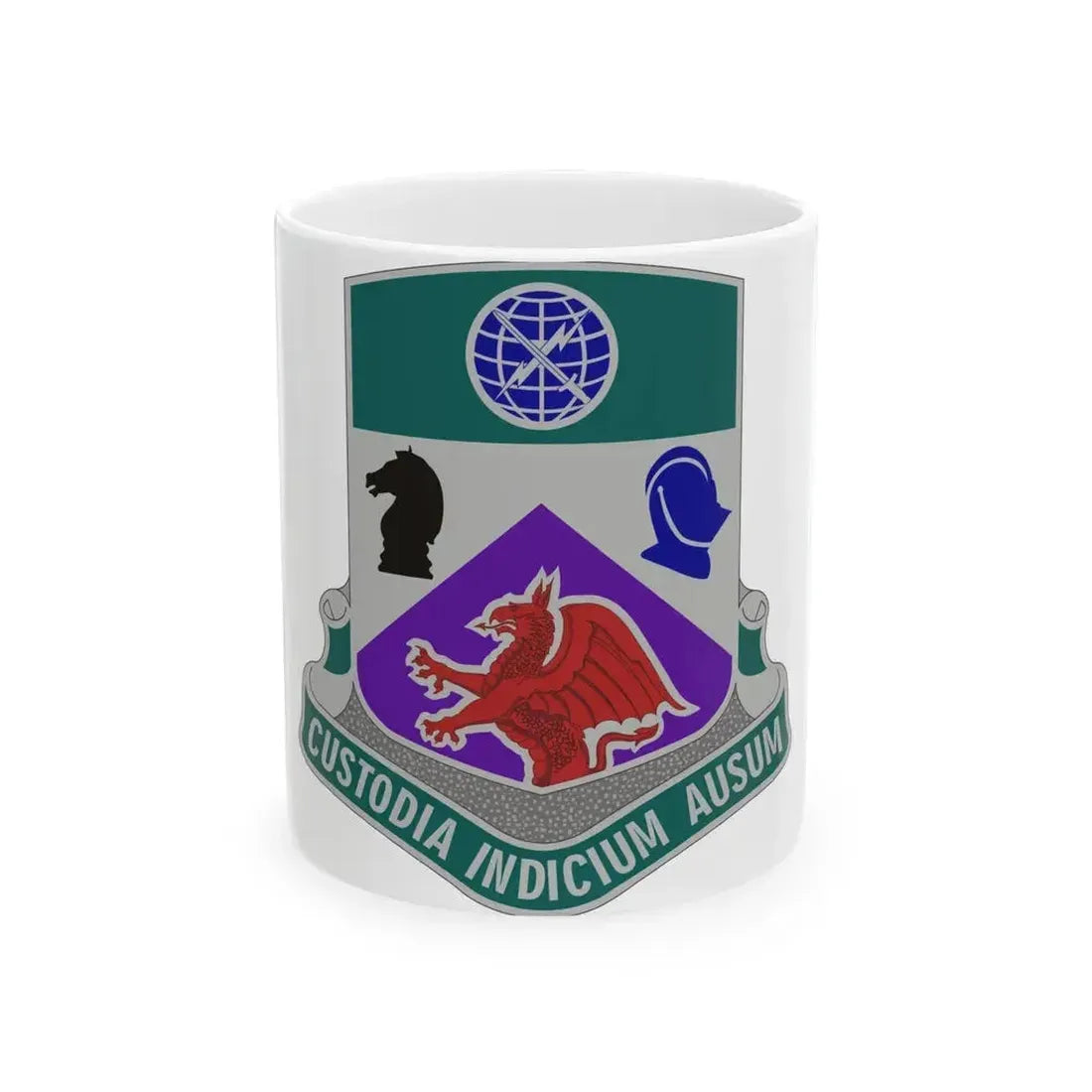1 Information Operations Battalion (U.S. Army) White Coffee Mug 11oz - Go Mug Yourself