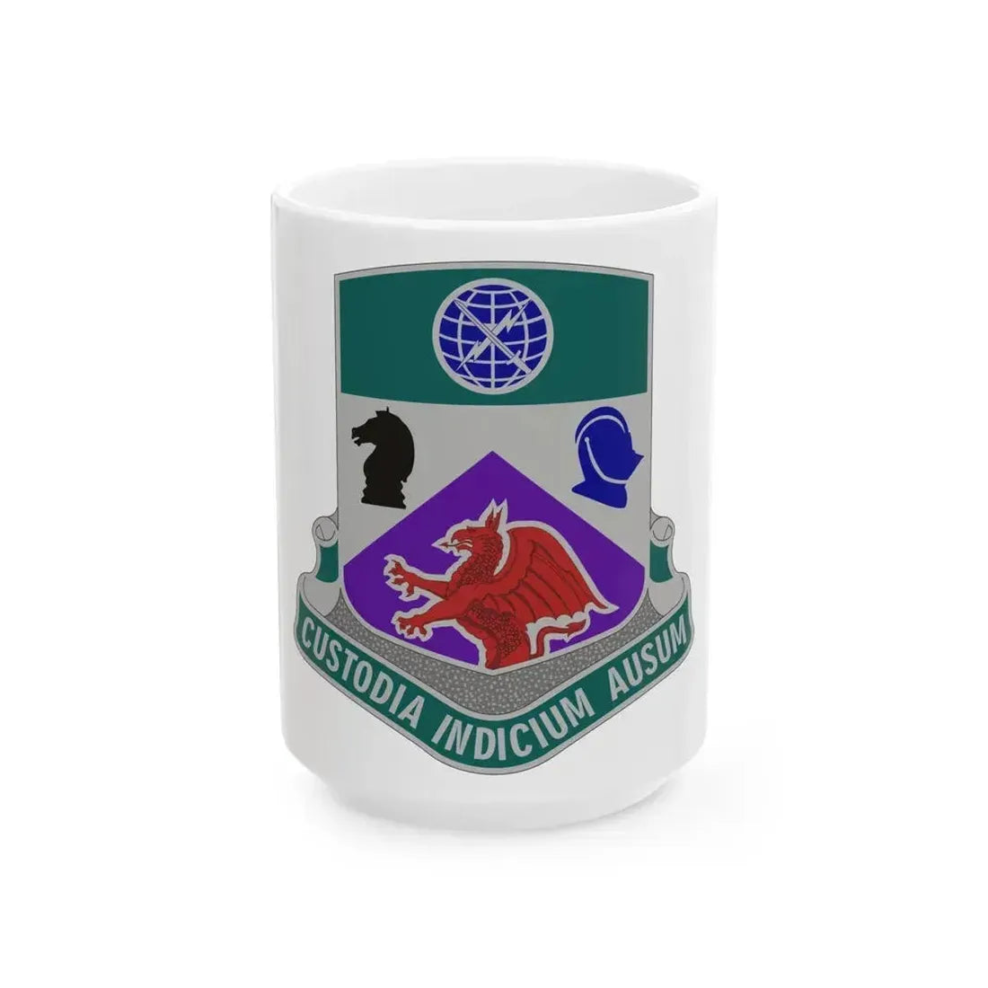 1 Information Operations Battalion (U.S. Army) White Coffee Mug 15oz - Go Mug Yourself
