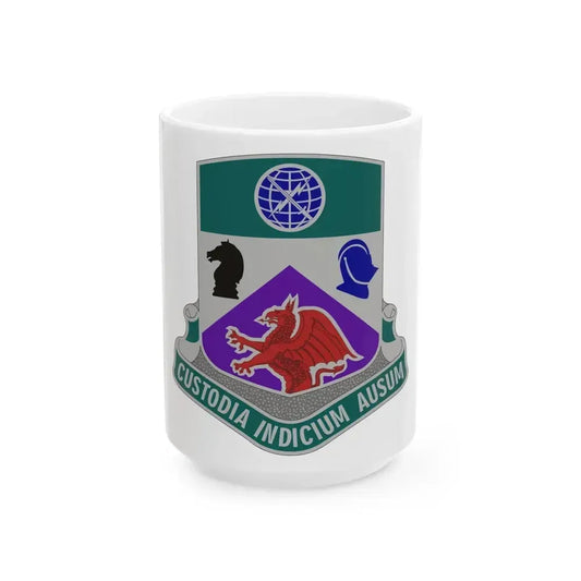 1 Information Operations Battalion (U.S. Army) White Coffee Mug 15oz - Go Mug Yourself