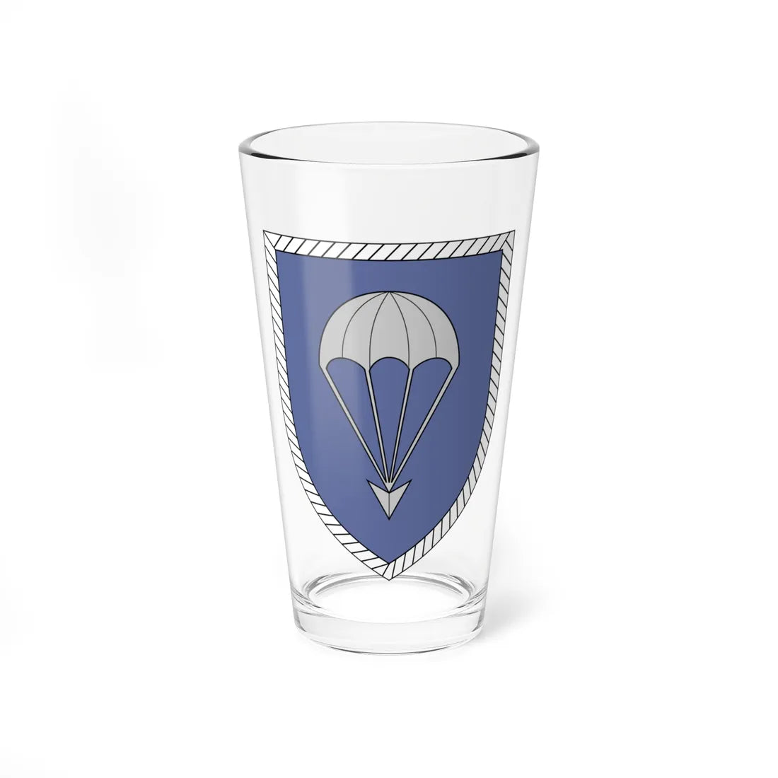 1. Luftlandedivision Bundeswehr (Germany) (Coat of Arms) Pint Glass 16oz 16oz - Go Mug Yourself