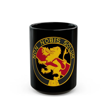 1 Maintenance Company (U.S. Army) Black Coffee Mug-15oz-Go Mug Yourself