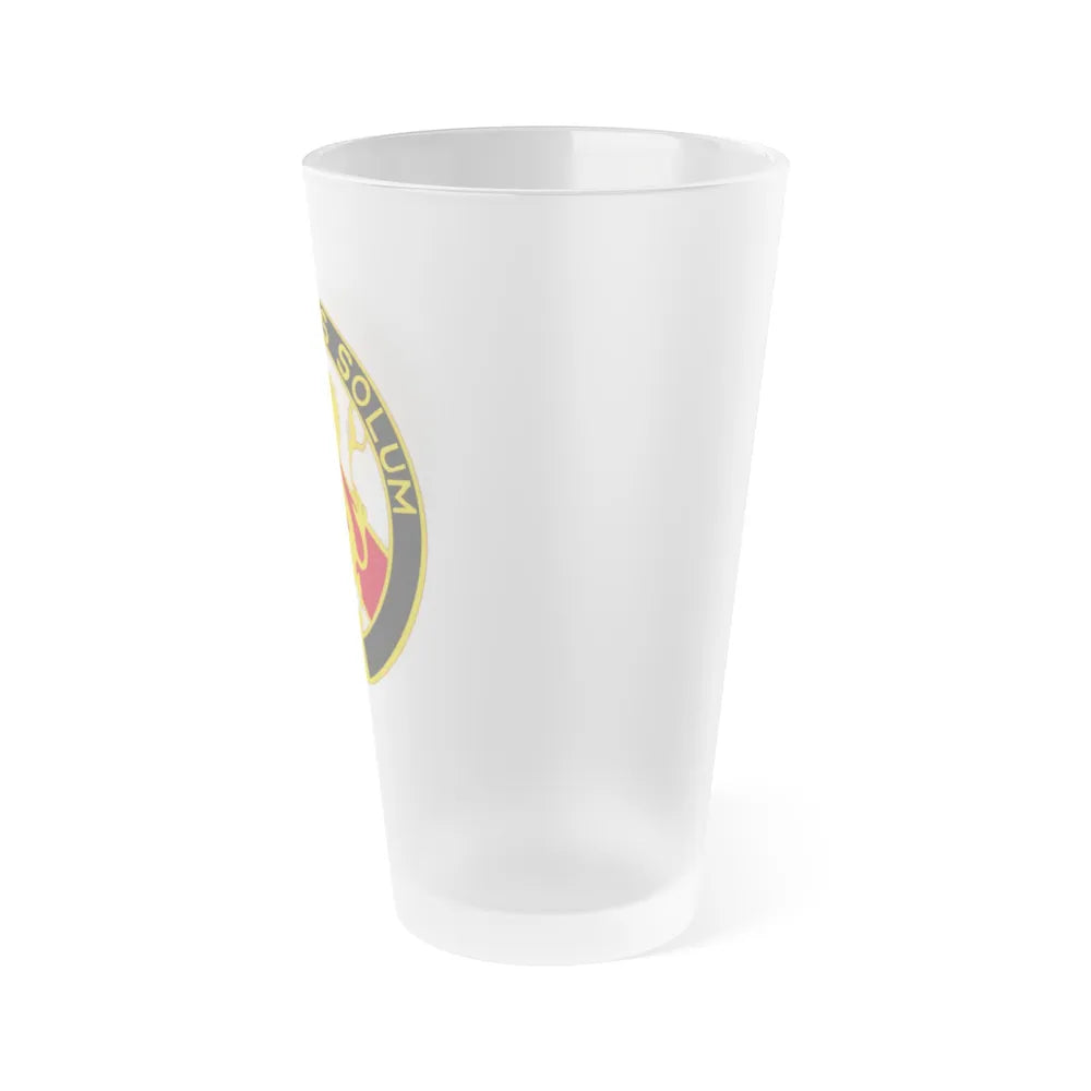 1 Maintenance Company (U.S. Army) Frosted Pint Glass 16oz-Go Mug Yourself