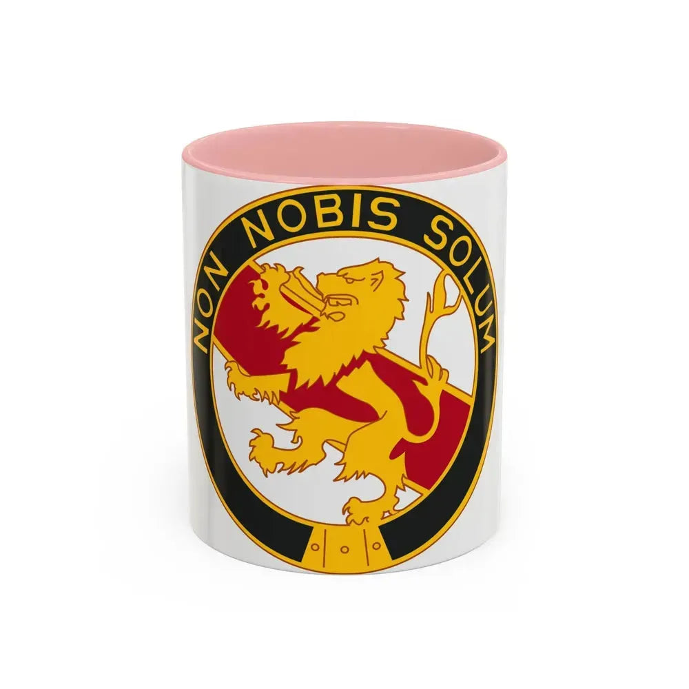 1 Maintenance Company (U.S. Army) Accent Coffee Mug 11oz Pink - Go Mug Yourself