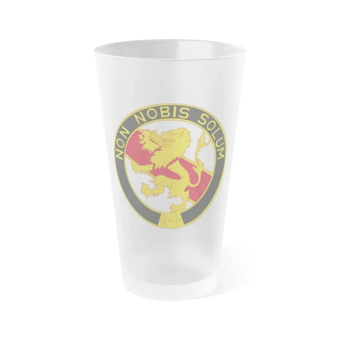 1 Maintenance Company (U.S. Army) Frosted Pint Glass 16oz Default Title - Go Mug Yourself
