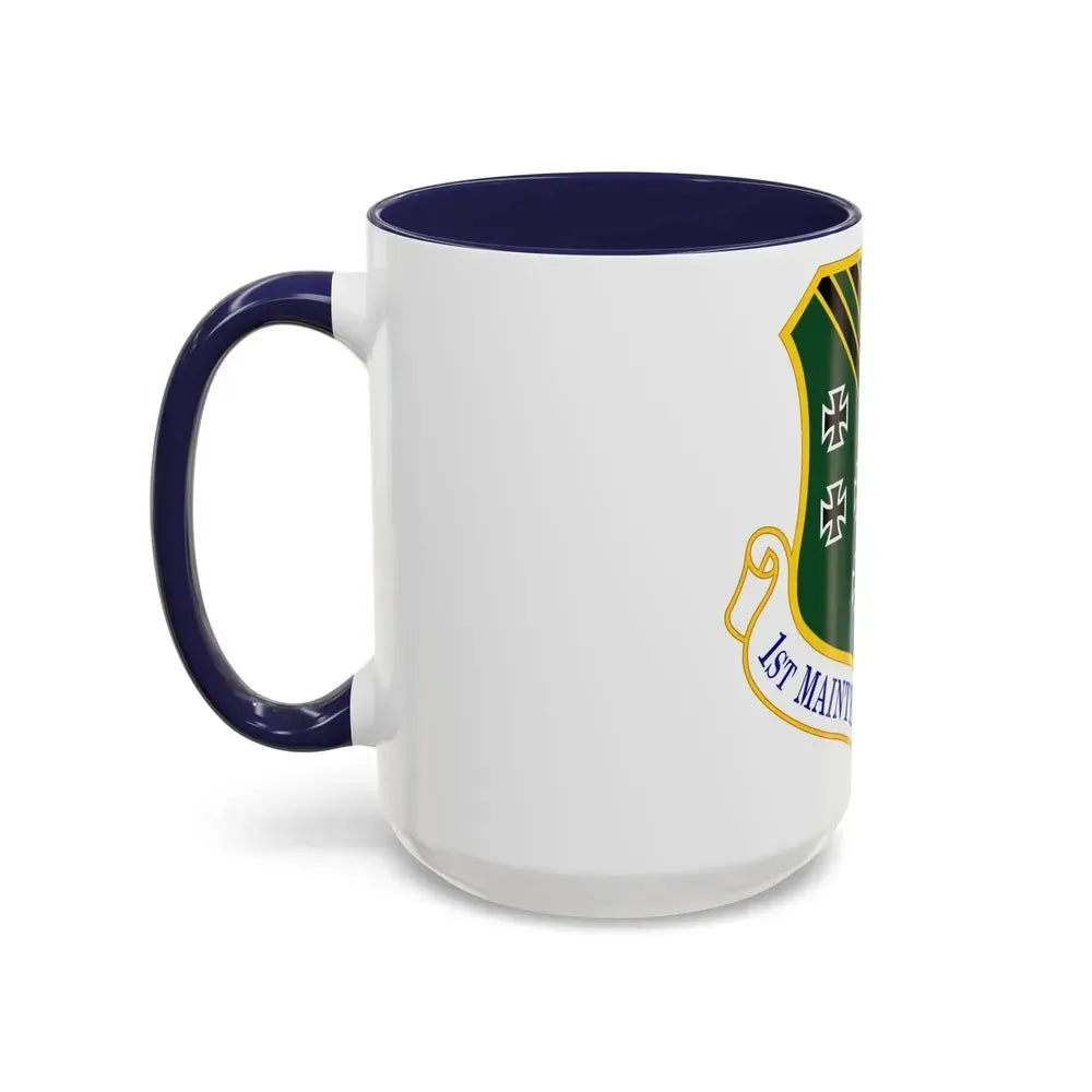 1 Maintenance Group ACC (U.S. Air Force) Accent Coffee Mug - Go Mug Yourself