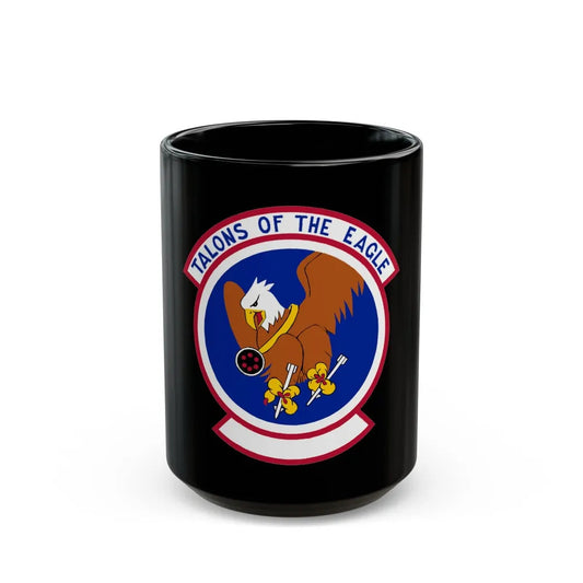 1 Munitions Squadron ACC (U.S. Air Force) Black Coffee Mug-15oz-Go Mug Yourself