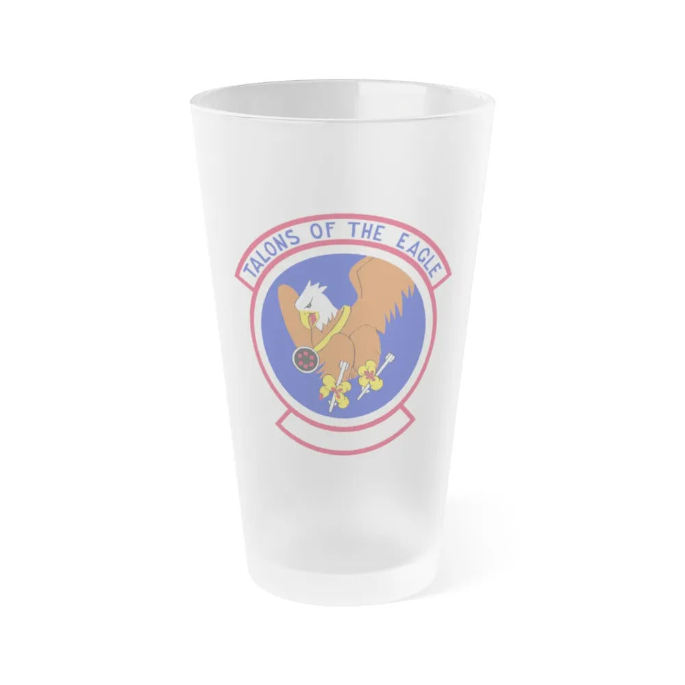 1 Munitions Squadron ACC (U.S. Air Force) Frosted Pint Glass 16oz-16oz-Frosted-Go Mug Yourself