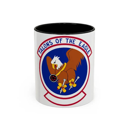 1 Munitions Squadron ACC (U.S. Air Force) Accent Coffee Mug 11oz Black - Go Mug Yourself