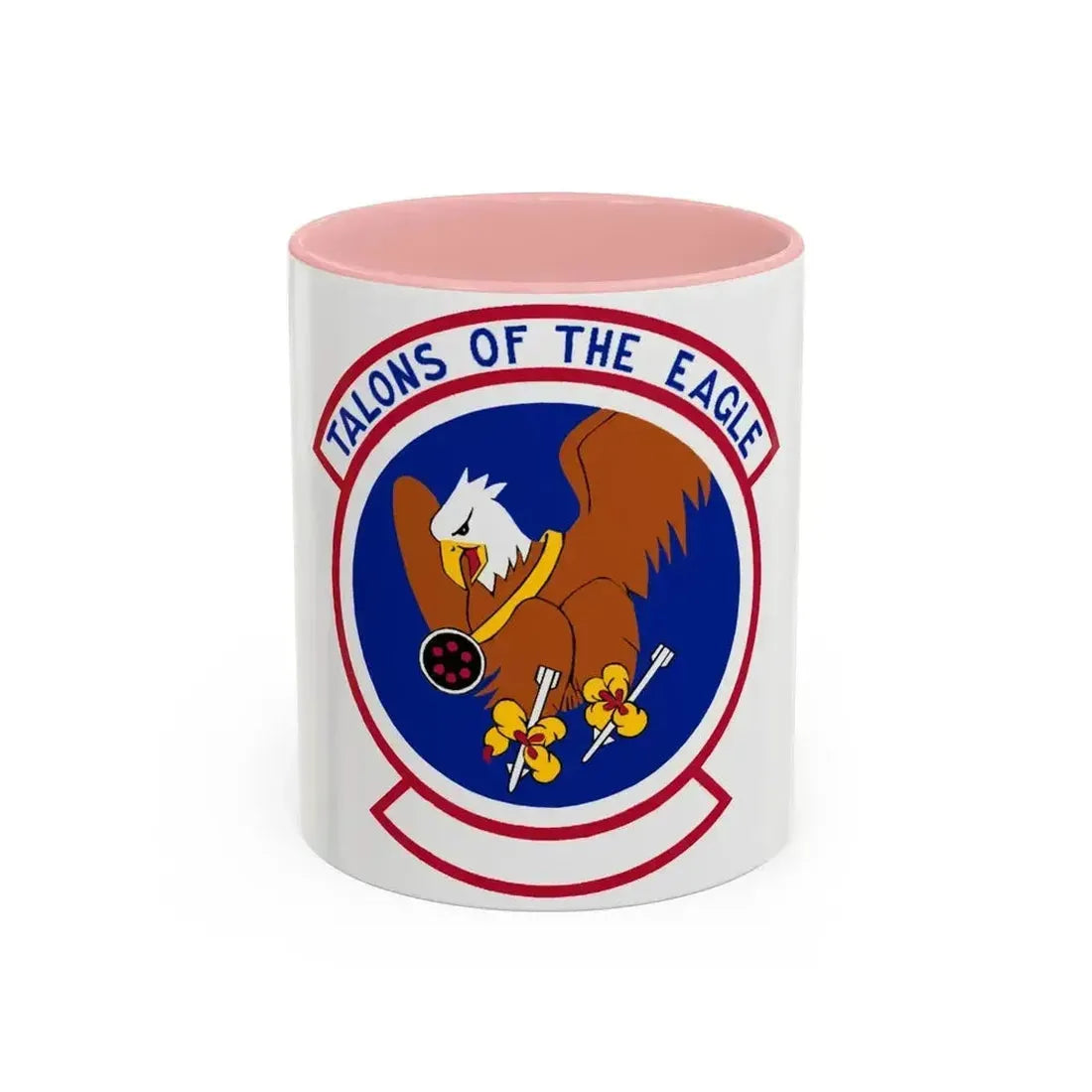 1 Munitions Squadron ACC (U.S. Air Force) Accent Coffee Mug 11oz Pink - Go Mug Yourself