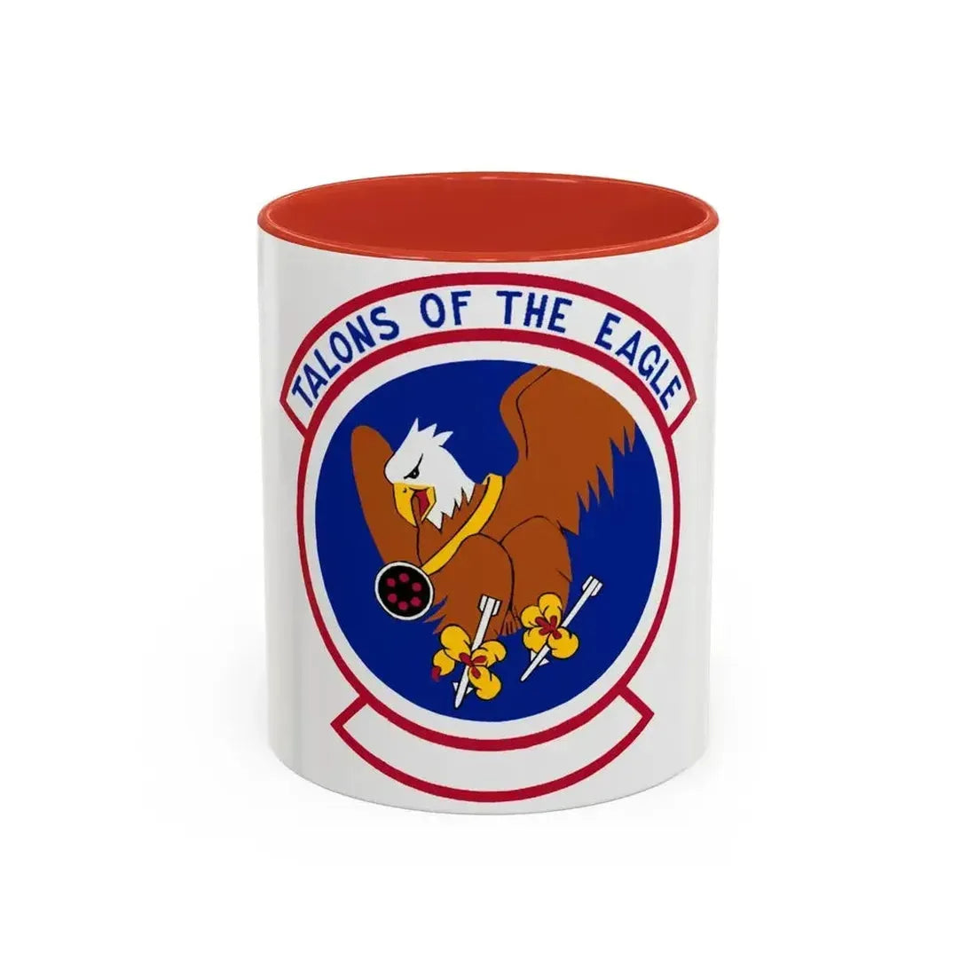 1 Munitions Squadron ACC (U.S. Air Force) Accent Coffee Mug 11oz Red - Go Mug Yourself