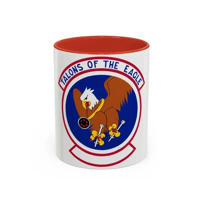 1 Munitions Squadron ACC (U.S. Air Force) Accent Coffee Mug 11oz Red - Go Mug Yourself