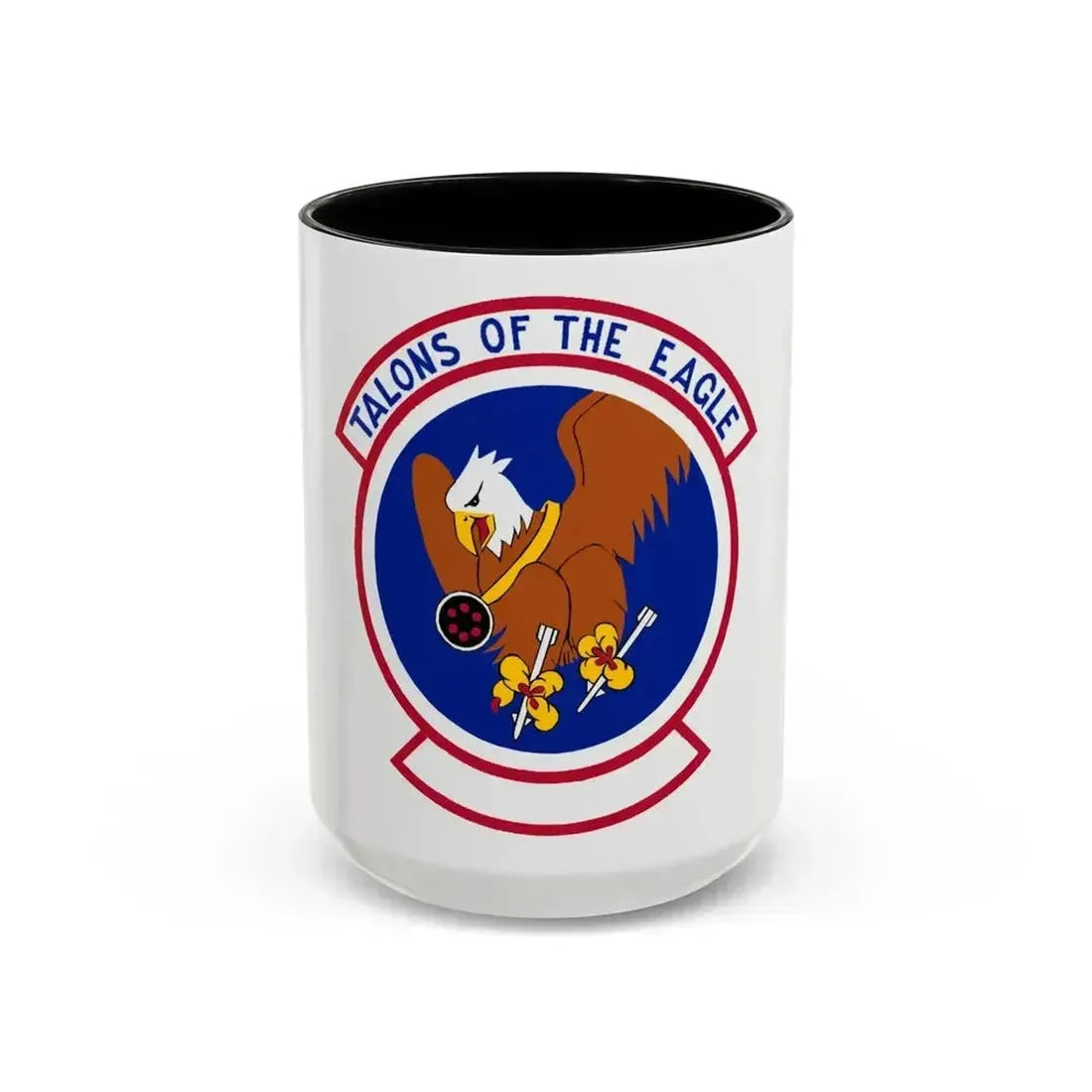 1 Munitions Squadron ACC (U.S. Air Force) Accent Coffee Mug 15oz Black - Go Mug Yourself