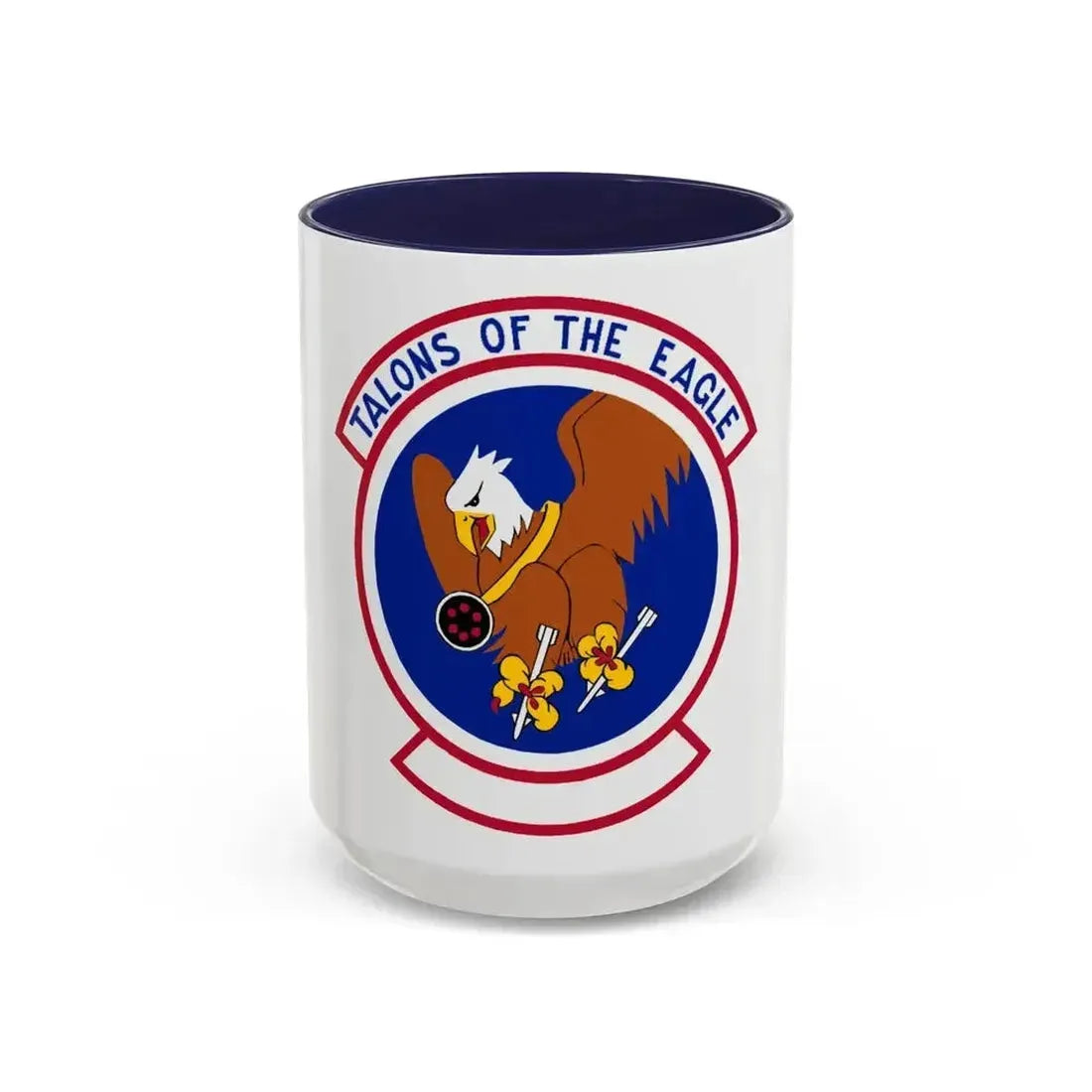 1 Munitions Squadron ACC (U.S. Air Force) Accent Coffee Mug 15oz Navy - Go Mug Yourself