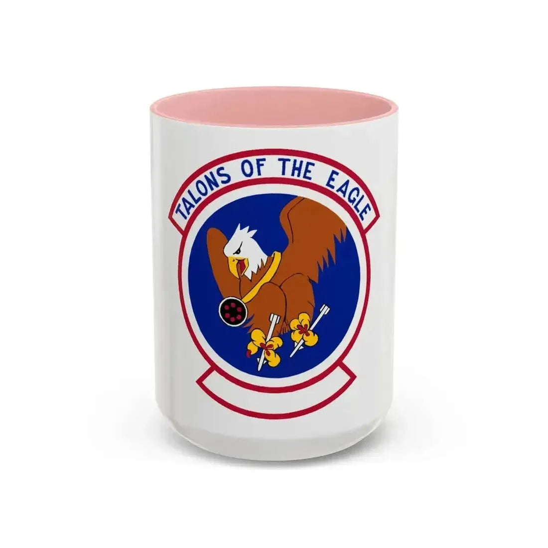 1 Munitions Squadron ACC (U.S. Air Force) Accent Coffee Mug 15oz Pink - Go Mug Yourself