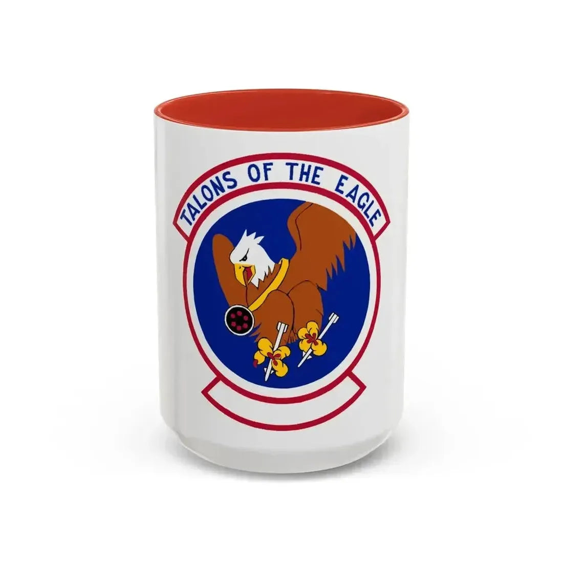1 Munitions Squadron ACC (U.S. Air Force) Accent Coffee Mug 15oz Red - Go Mug Yourself
