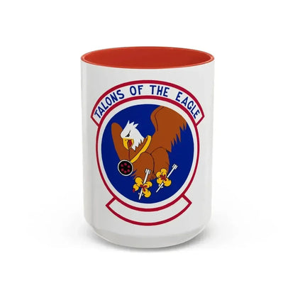 1 Munitions Squadron ACC (U.S. Air Force) Accent Coffee Mug 15oz Red - Go Mug Yourself