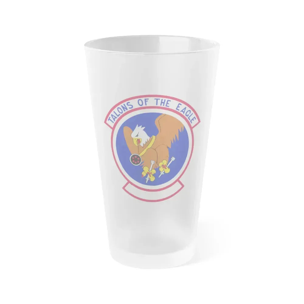 1 Munitions Squadron ACC (U.S. Air Force) Frosted Pint Glass 16oz 16oz Frosted - Go Mug Yourself