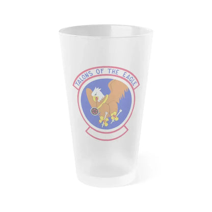1 Munitions Squadron ACC (U.S. Air Force) Frosted Pint Glass 16oz 16oz Frosted - Go Mug Yourself