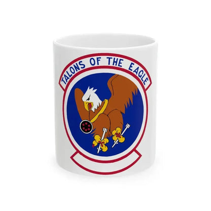 1 Munitions Squadron ACC (U.S. Air Force) White Coffee Mug 11oz - Go Mug Yourself
