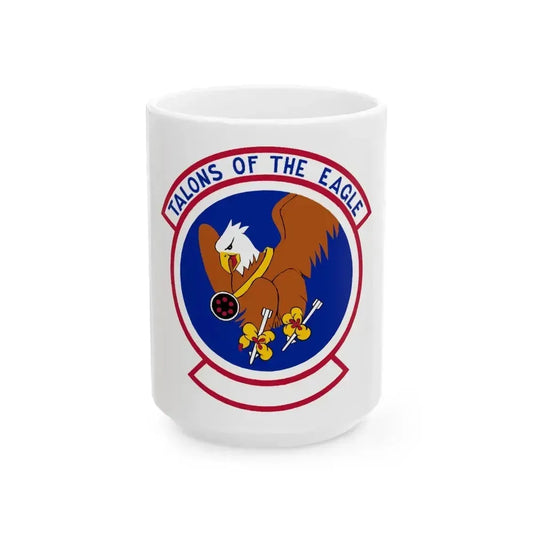 1 Munitions Squadron ACC (U.S. Air Force) White Coffee Mug 15oz - Go Mug Yourself