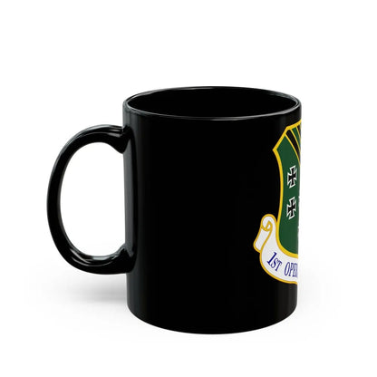 1 Operations Group ACC (U.S. Air Force) Black Coffee Mug-Go Mug Yourself