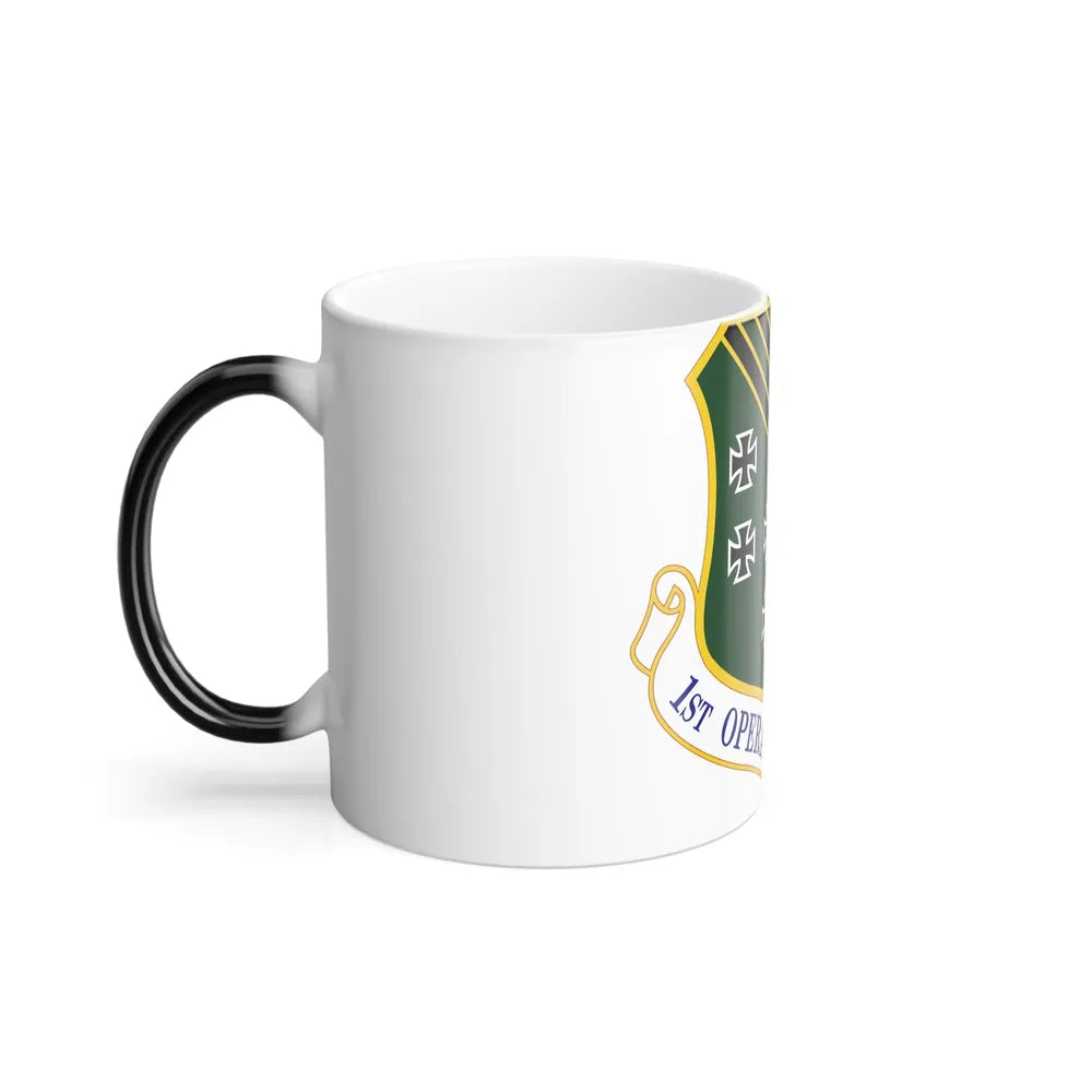 1 Operations Group ACC (U.S. Air Force) Color Changing Coffee Mug-Go Mug Yourself