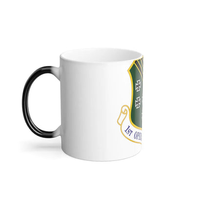 1 Operations Group ACC (U.S. Air Force) Color Changing Coffee Mug-Go Mug Yourself