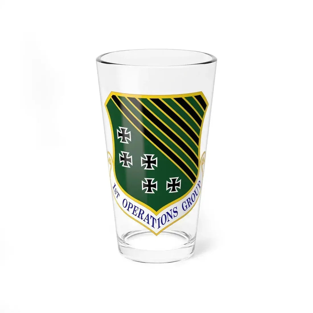 1 Operations Group ACC (U.S. Air Force) Pint Glass 16oz 16oz - Go Mug Yourself