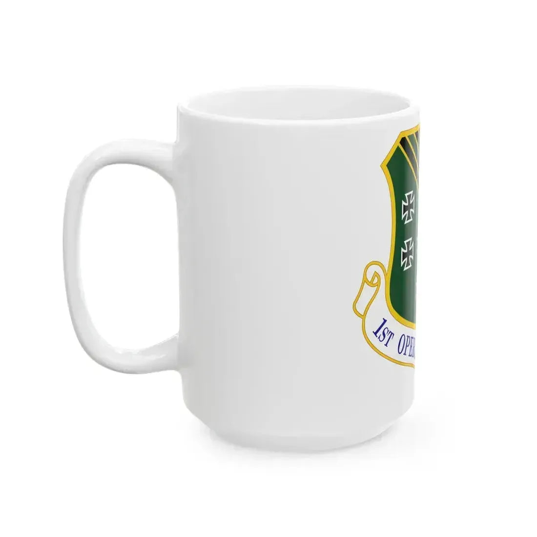 1 Operations Group ACC (U.S. Air Force) White Coffee Mug - Go Mug Yourself
